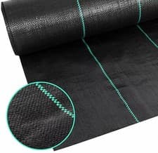 Image of Weed Control Fabric Membrane Heavy Duty Garden Ground Cover Landscape 100 GSM