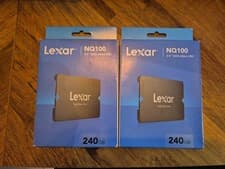 Image of 2x NQ100 2.5'' SATA III 240GB Solid State Drive 6Gbs Interface