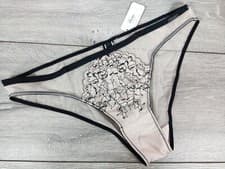 Image of NEW BOUX AVENUE Neutral Mix Ebony Brief Lingerie Underwear UK 8