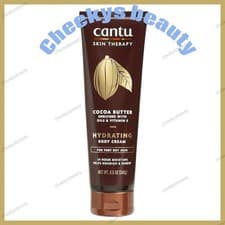 Image of Cantu Skin Therapy Hydrating Body Cream Cocoa Butter & Vitamin E. 240g