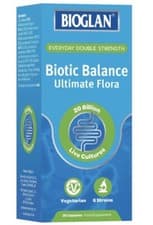 Image of Bioglan Biotic Balance Ultimate Flora Double Strength Probiotic 30 Capsules