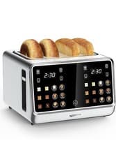 Image of Keenstone 4-Slice Toaster Digital Smart with Touchscreen Memory Function