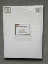 Image of BELLEDORM Luxury PERCALE 200 Thread SINGLE EXTRA DEEP FITTED SHEET
