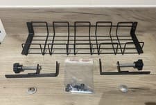 Image of Black Mountable Shelf Metal. Brand New Unused 