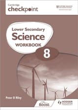 Image of Cambridge Checkpoint Lower Secondary Science Workbook 8 by Peter Riley