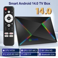 Image of 2026 NEW Smart TV BOX Android14.0 4+32/64/128GB Octa Core 8K WIFI6 Media Player