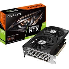 Image of Gigabyte NVIDIA GeForce RTX 3050 WINDFORCE OC V2 8GB GDDR6 Graphics Card