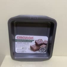 Image of Circulon Non Stick Square Cake Tin 29x25.5x5cm Grey