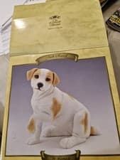 Image of Jack Russell Terrier Figure In Fine China From The Leonardo Collection