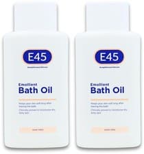 Image of E45 Emollient Bath Oil 500ml X 2