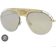 Image of GENUINE Dior (R) Evolution J5J Gold Metal Frame Sunglasses. BNIB