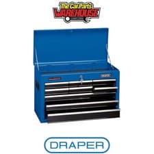Image of Draper 14910 Tool Chest 9 Drawer 26" Blue