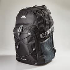 Image of Trespass Albus 30L Black Backpack Rucksack NEW