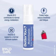 Image of BetterYou Multivitamin Kids Daily Oral Spray  14 Essential Nutrients Pill Free