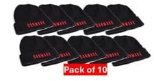 Image of Hummel Danmark Football Beanie Hat - Knit Winter Cap - Lot of 10