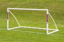 Image of Samba Trainer Football Goal Posts 5-a-side Net Portable Locking System 8x4ft