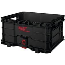 Image of Milwaukee Black PackOut Toolbox Storage Range - Colour Black - Brand New