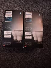 Image of Philips Hue GU10 White Ambience Smart Bulbs, 2-Pack