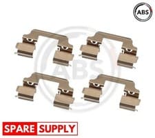 Image of ACCESSORY KIT, DISC BRAKE PADS FOR BMW F10 F11 I12 F25 A.B.S. 1828Q NEW
