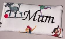 Image of Fun Mum fabric Glasses Spectacle Quilted Case Handmade Lovely Gift