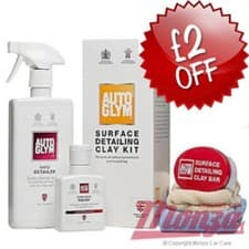 Image of Autoglym Surface Complete Car Paintwork Clay Bar Kit **DEEP CLEANS PAINTWORK**