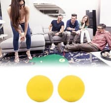 Image of YELLOW 30pcs 21.5mm EVA Foam Balls Soft Foam Practice Balls For Indoor LW