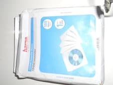 Image of Hama CD / DVD Protective Sleeve (Pack 100) Anti-static (UK Stock)