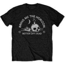Image of Official Bring Me The Horizon Happy Song T-Shirt Merch Black