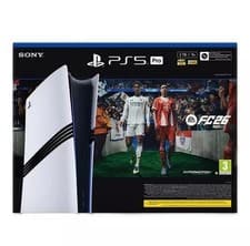 Image of Sony PlayStation 5 PS5 Pro 2TB White - EA Sports FC26 Bundle | Brand New Sealed✅