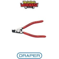 Image of Draper 50738 KNIPEX 46 21 A11 SBE A11 Bent External Circlip Pliers 10 - 25mm