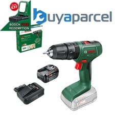 Image of Bosch 06039D8100 EasyImpact 18v 18V-40 Cordless Combi Drill + 4AH Battery kit