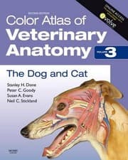 Image of Color Atlas of Veterinary Anatomy, Volume 3, The Dog and Cat 2nd Edition by Stan