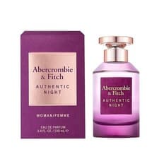 Image of Abercrombie & Fitch Authentic Night Eau de Parfum 100ml Spray Free P&P