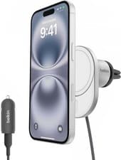 Image of Belkin BoostCharge Pro Magnetic Wireless Car Charger with Qi2 15W MagSafe