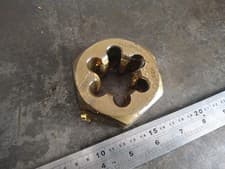 Image of 1-1/2 X 7 Unc Hss  Die Nut Goliath