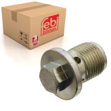 Image of Oil Drain Plug No Seal Ring Fits Vauxhall Astra Insignia Signum Vectr Febi 48883