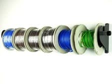 Image of Cable Reel Drum Dispenser Hanging Bracket Wall Mount Workshop Tidy Electric desk