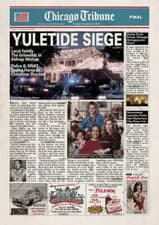 Image of National Lampoon's Christmas Vacation Newspaper poster print