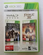 Image of Halo Reach Fable III 3 Double Pack - Xbox 360 - PAL UK New