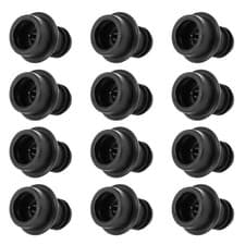 Image of 12 Pcs Wine Pump Vacuum Stoppers, Wine Bottle Stopper Cork, Silicone Wine Saver