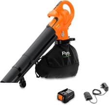 Image of Flymo EasiBlowVac 18V Cordless Leaf Blower & Vacuum 4.0Ah Batt & Charger Inc