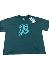 Image of Nike Sportswear Girls T Shirt Colour Green Frost Size XL 156-166CM Loose Fit
