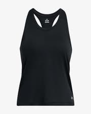 Image of Under Armour Streaker Splatter Tank Top Black Women Sz Medium BNWT