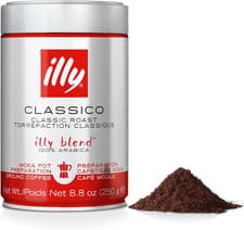 Image of Illy Coffee - Classico Ground Coffee - Medium Roast - 100% Arabica Coffee - Idea