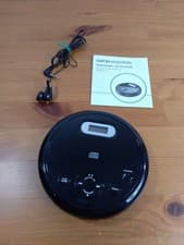 Image of CD Player CPERCD11 - Currys ESSENTIALS CD Player Black With Headphones