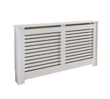 Image of Large Radiator Cover White Lloyd Pascal Contemporary - New Boxed