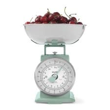 Image of Salter Kitchen Scale Timeless Mechanical 5kg Capacity Dishwasher Safe Bowl Sage
