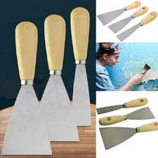 Image of Scraper Spatula Putty Knife Filling Stripping Paint Varnish Wallpaper Plaster