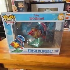 Image of Funko Pop Rides Lilo And Stitch - Stitch In Rocket 102 