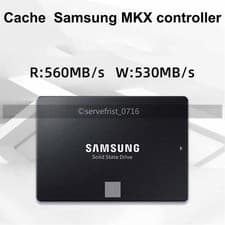 Image of Samsung 870 EVO SSD 2.5" 128GB 250GB 500GB Solid State Drive New Lot Black